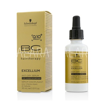 SCHWARZKOPF BC Excellium Q10+ Omega 3 Anti-Dry Serum (For Coarse Mature Hair)